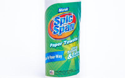 Spic & Span Towel 100 Count Single Roll – Regular Roll