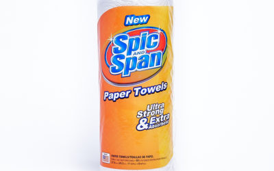 Spic & Span Towel 60 Count 15 Pack – Regular Roll